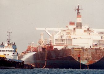 Un buque abandonado en el Mar Rojo amenaza una catástrofe