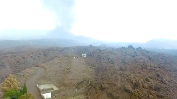 Así fue el rescate anónimo y con cámara térmica de los podencos en La Palma