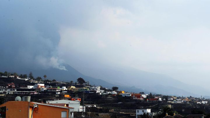 Cambio en la tendencia del volcán: sube el tremor