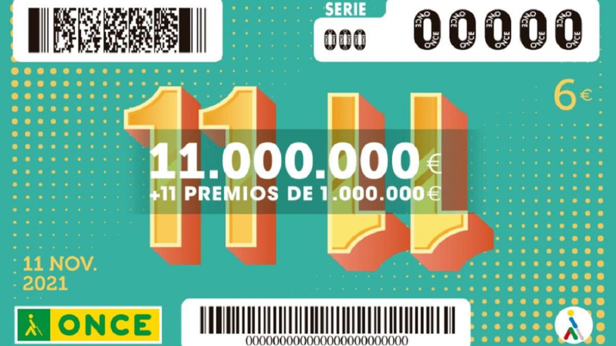11 del 11 de la ONCE comprobar los resultados del sorteo de hoy
