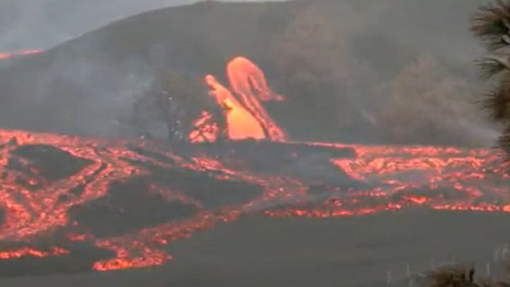 Nuevo centro de emisión de lava