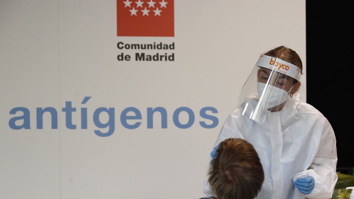 Test de antígenos gratis en Madrid