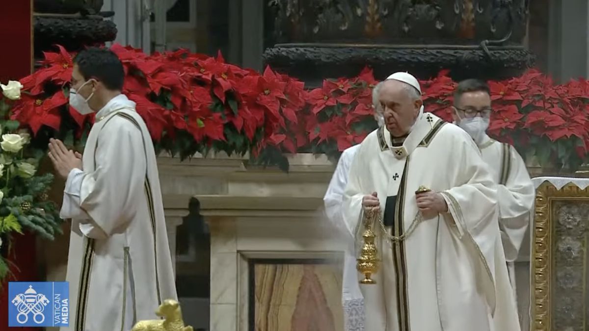 Misa del Gallo del Papa Francisco en directo: mensaje de Navidad en El  Vaticano, en vivo 