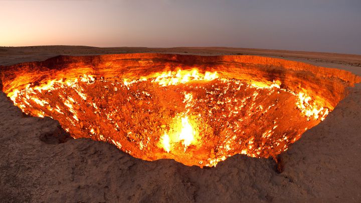Turkmenistán quiere cerrar su “puerta del infierno”