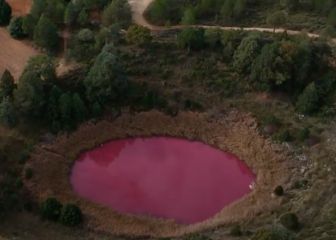 Cuenca tiene su laguna rosa