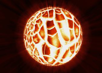 La espectacular explosión de una estrella supergigante roja en tiempo real