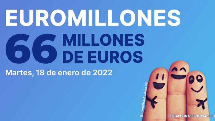 Euromillones: comprobar los resultados del sorteo de hoy, martes 18 de enero