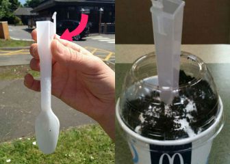 Un empleado de McDonald’s explica por qué la cuchara del McFlurry es hueca