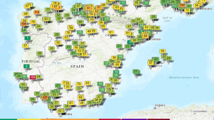 El listado de ciudades españolas con mayor contaminación en 2021: ¿Cuál tiene peor calidad del aire?