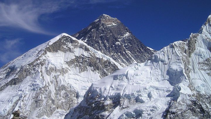 La cima del Everest se derrite