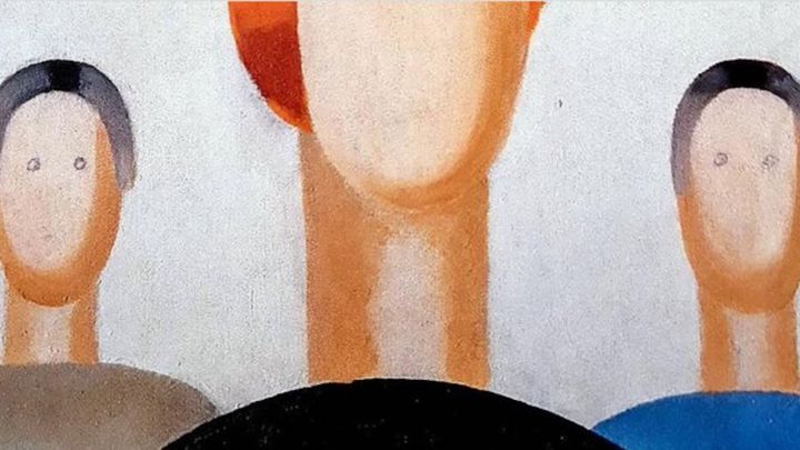 Un guardia "aburrido" destroza una pintura de un millón de dólares al pintarle ojos