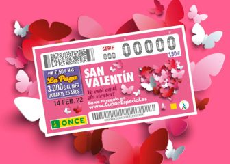 Cupón de San Valentín de la ONCE: comprobar los resultados del sorteo hoy, lunes 14 de febrero