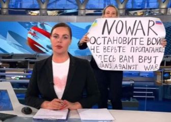 ¿Quién es y qué ha pasado con Marina Ovsyannikova, la periodista que irrumpió en la tele rusa?