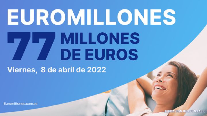 Euromillones: comprobar los resultados del sorteo de hoy, viernes 8 de abril