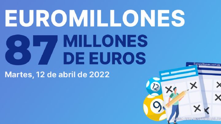 Euromillones: comprobar los resultados del sorteo de hoy, martes 12 de abril
