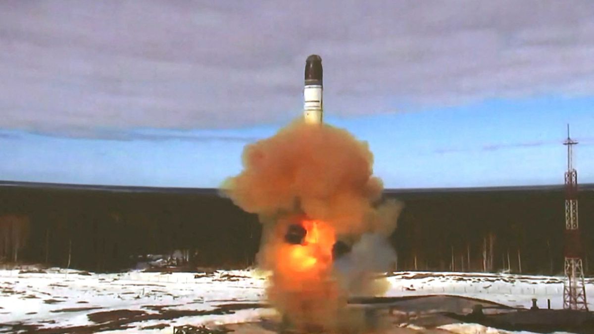 Wojna ukraińsko-rosyjska, na żywo w ostatniej chwili |  Putin testuje rosyjski ICBM