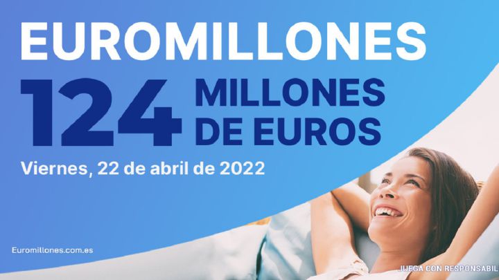 Euromillones: comprobar los resultados del sorteo de hoy, viernes 22 de abril