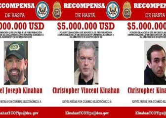 Recompensa de 4,65 millones de euros por el clan Kinahan, banda con presencia en España