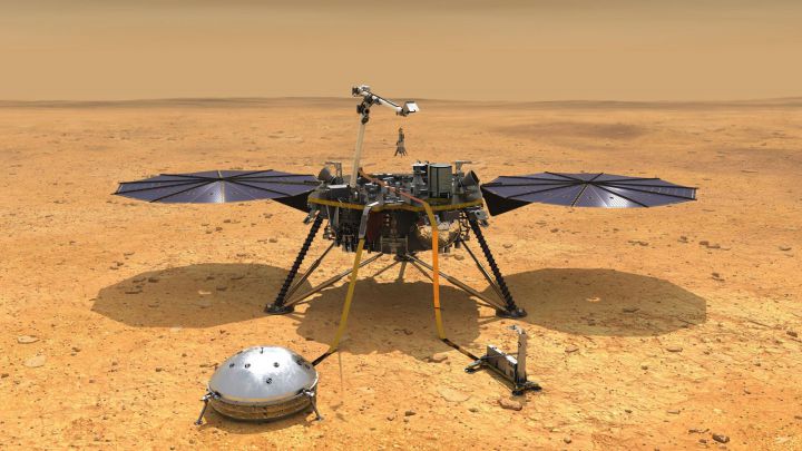 El InSight de la NASA detecta los temblores más fuertes registrados en Marte