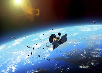 Un cohete explota en el espacio: posibles consecuencias
