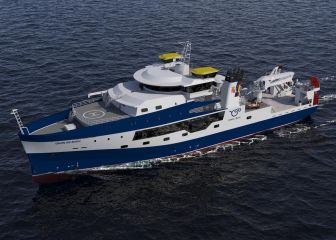 Así será el buque oceanográfico más grande de España