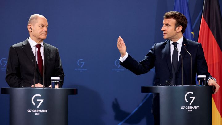 Aviso "serio y directo" de Francia y Alemania a Putin