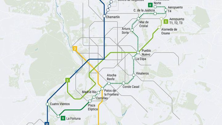 Ampliación de la Línea 11 del Metro de Madrid: nuevas estaciones, plano y recorrido