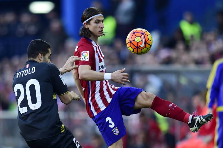 Three match ban for Atleti's Filipe Luis for Messi challenge