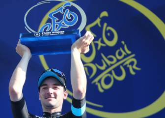 Team Sky's Viviani takes stage two in Dubai