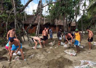 Spain rugby 7s team hailed as heros after Fiji cyclone