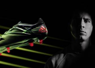 Messi premieres new 15.1 'Semi Solar Slime' boots at Emirates