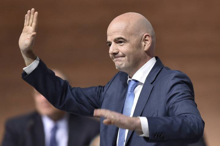 Gianni Infantino voted in as new FIFA president