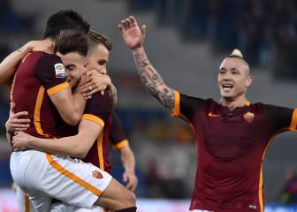 Roma limber up for Real with 4-1 pasting of Fiorentina
