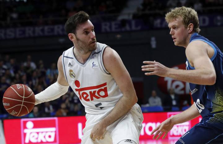 Basketball Real Madrid Morabanc Andorra Rudy Back With A
