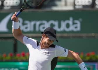 Murray out of Indian Wells as Wawrinka, Gasquet advance