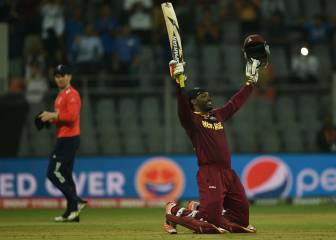 Gayle blows England away
