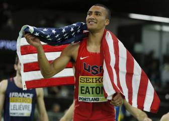 Eaton adds to US and family haul at indoor worlds