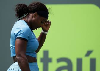 Williams falls in seed scattering at Miami Open