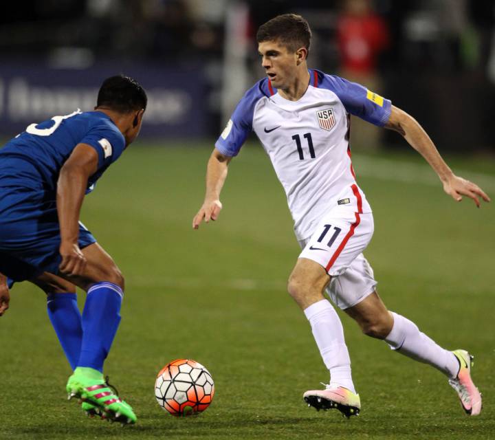 Dortmund teenager Pulisic becomes youngest USA debutant