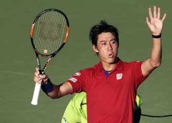 Nishikori to face Kyrgios in semi after Monfils scare
