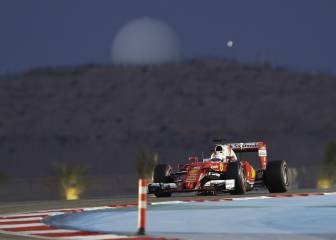 Vettel's Bahrain bid goes up in smoke