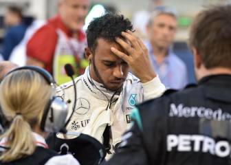 Hamilton shaken but not deterred after Bahrain