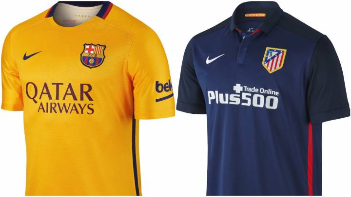 Champions League Uefa Regulation Forces Both Barca And Atleti To Use Away Kits As Com