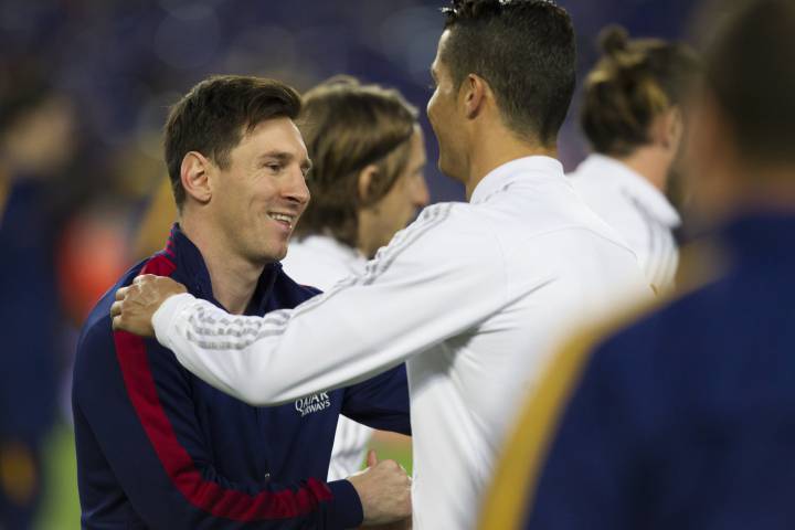Barcelona Real Madrid Messi Personally Congratulates Cristiano After El Clasico As Com