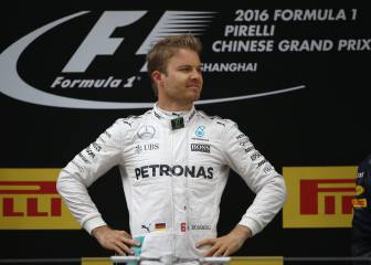 Rosberg romps to hat-trick in China