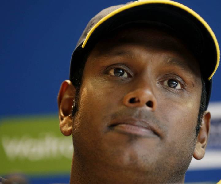 Angelo Mathews keeps focused before first Test against England