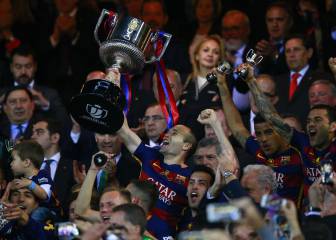 Battling Barça beat Sevilla to Copa and seal domestic double