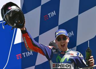 Lorenzo beats Marquez in Italian MotoGP