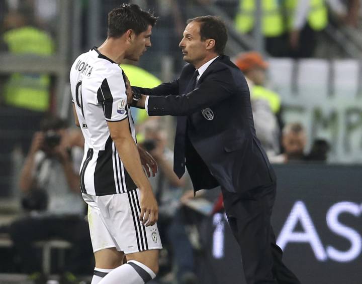 Serie A | Allegri: "Morata needs to stay a few more years with Juve" -  AS.com