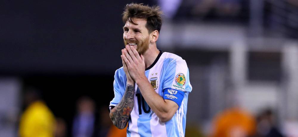 Messi, el capitán de Argentina